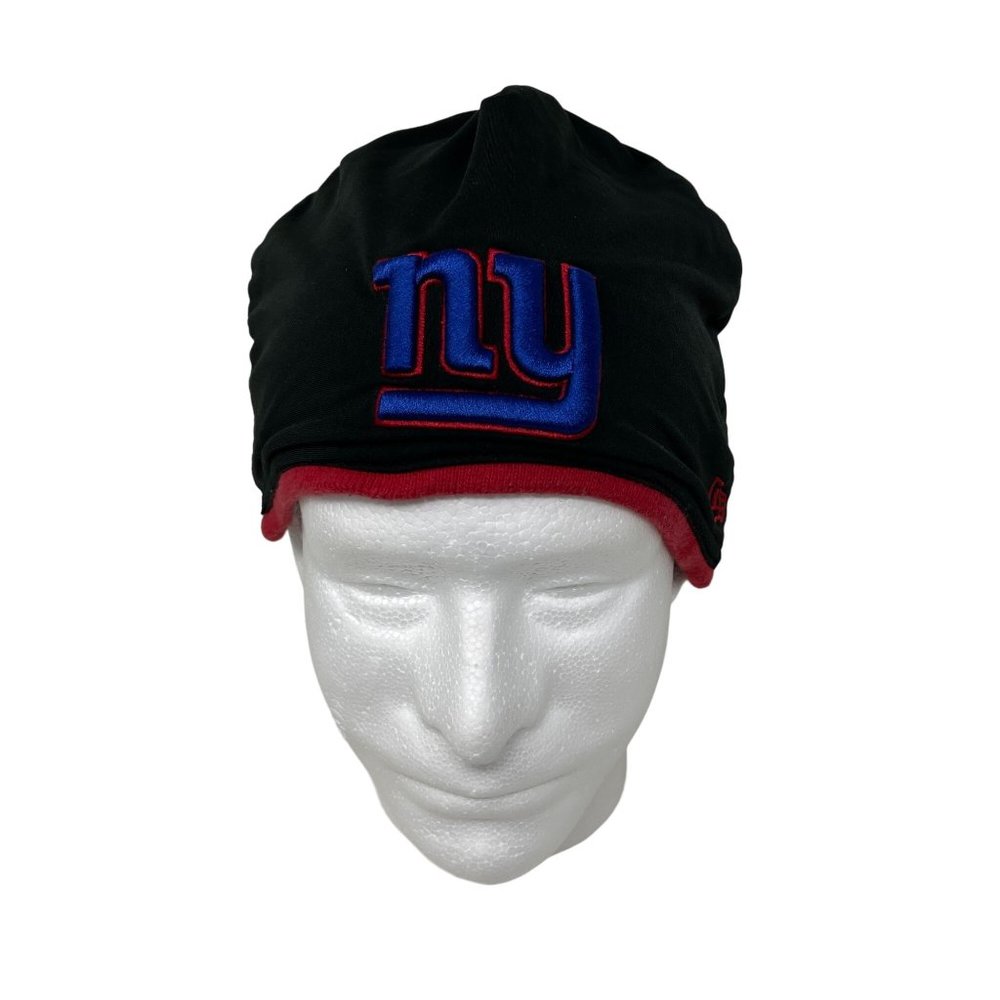 NFL‎ NY New York Giants Logo Black Men's Beanie Hat